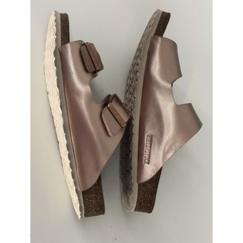 Birkenstock Arizona Sandals Kids 35 Rose Gold Metallic 1018925